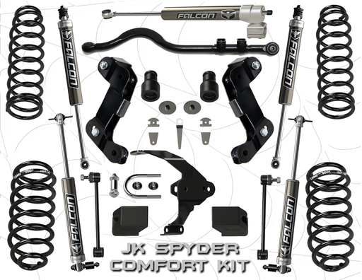JK 3" Spyder Comfort Kit