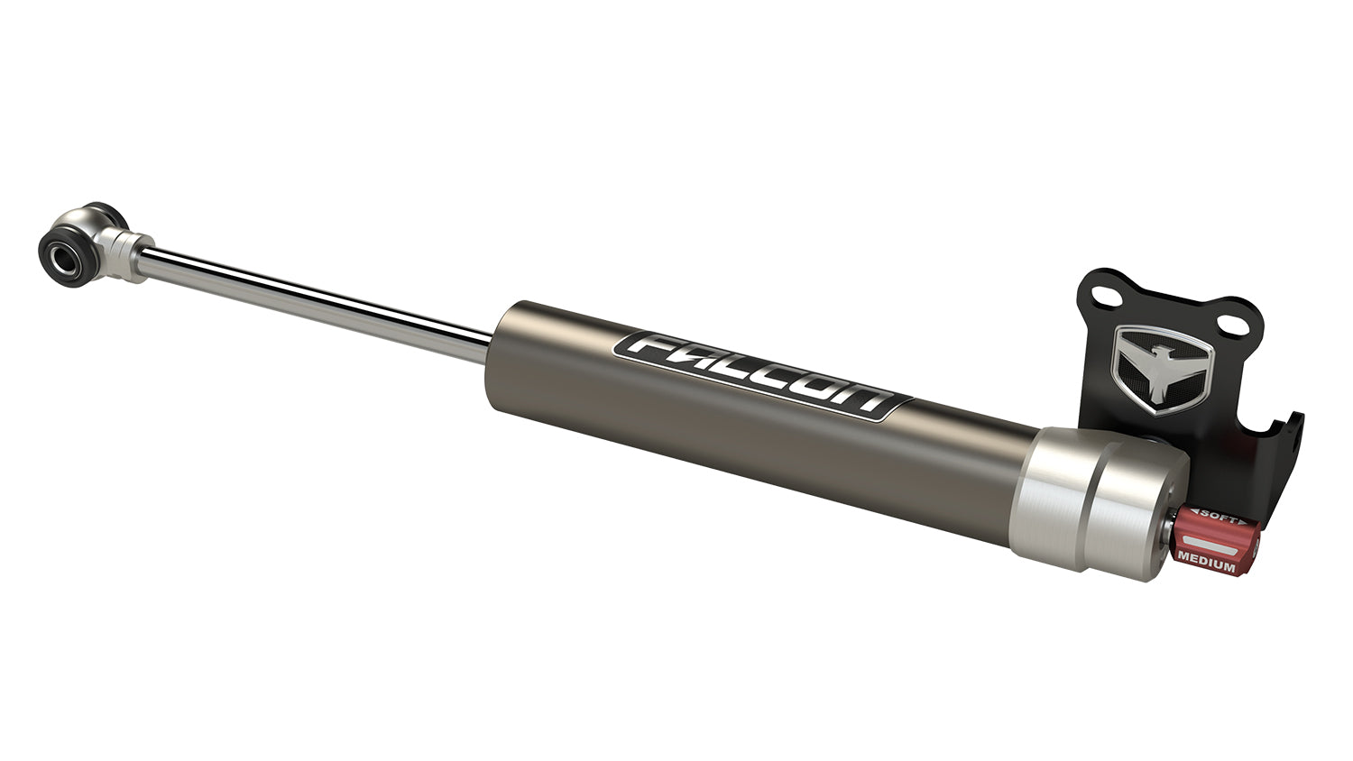 JL / JT: Falcon Nexus EF 2.2 Fast Adjust Steering Stabilizer – Stock Tie Rod
