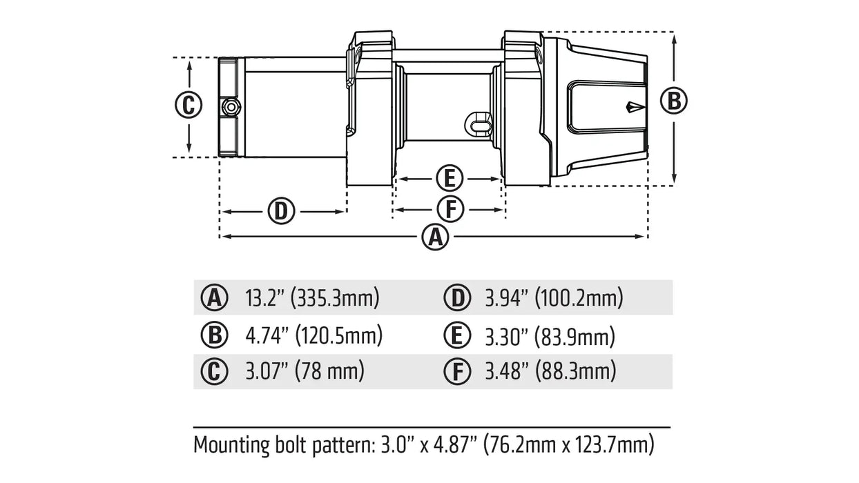 WARN VRX 25 Winch 101025