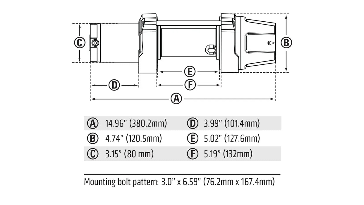 WARN VRX 45-S Winch 101040