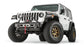 WARN 101330 Elite Stubby front bumper with grille guard, Jeep JL