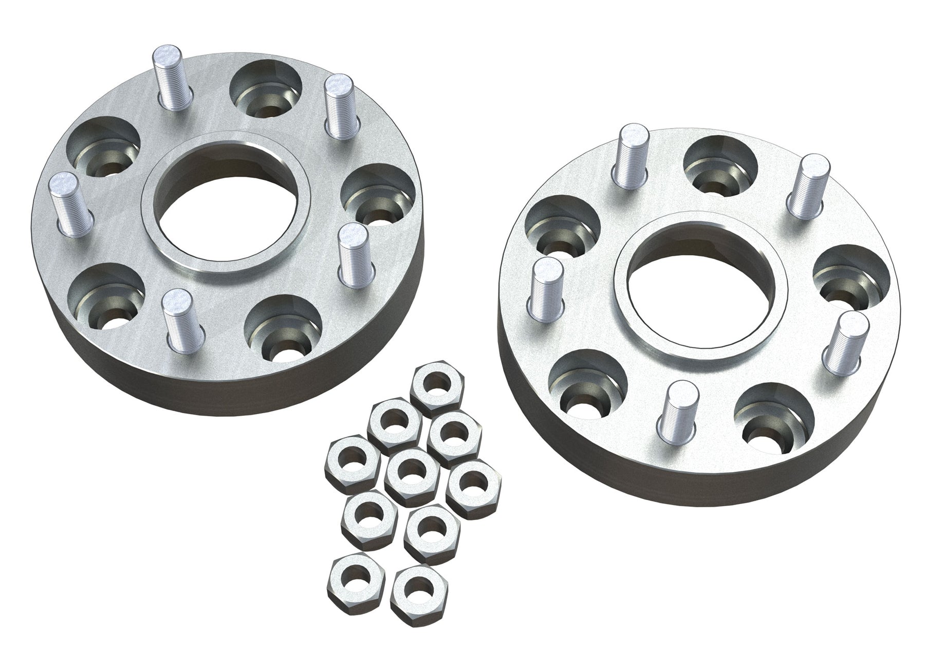 JK: 1.25” Wheel Offset Adapter Pair – 5x5” to 5x5”