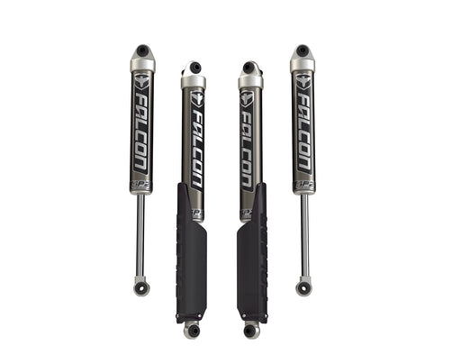 JL 4dr: Falcon SP2 2.1 Monotube Shock Kit (0–1.5” Lift)