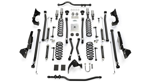 JK 4dr: TeraFlex 4" Alpine CT4 Prerunner Long Arm Suspension System – No Shocks – 1145044