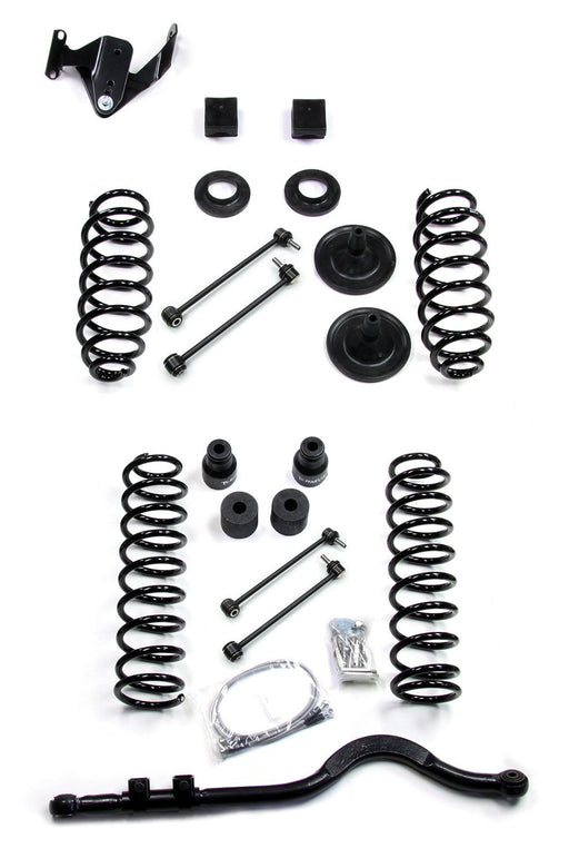 JK 4dr: TeraFlex 3" Coil Spring Lift Kit With Track Bar – No Shocks – 1151220
