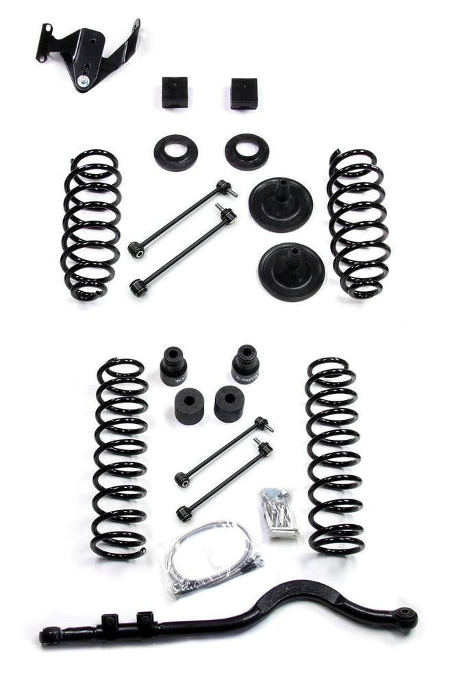 JK 4dr: TeraFlex 3" Coil Spring Lift Kit With Track Bar – No Shocks – 1151220