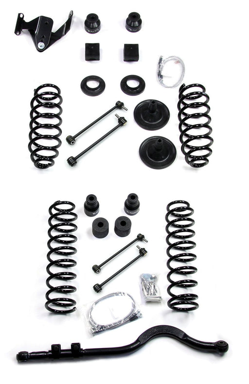 JK 4dr: TeraFlex 4" Coil Spring Lift Kit With Track Bar – No Shocks – 1151400