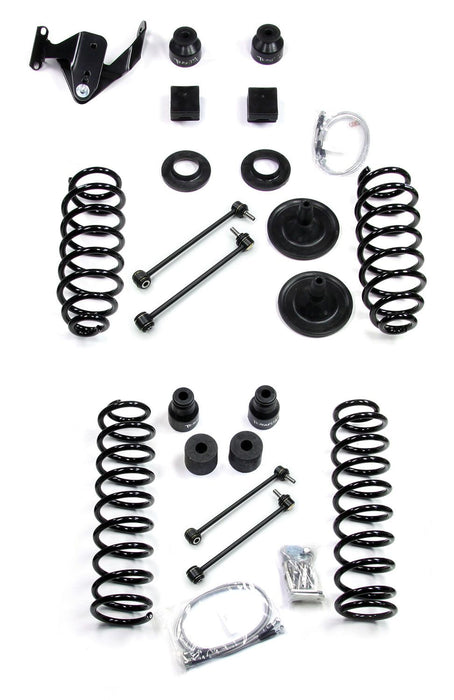 JK 2dr: TeraFlex 4" Coil Spring Base Lift Kit – No Shocks – 1151421