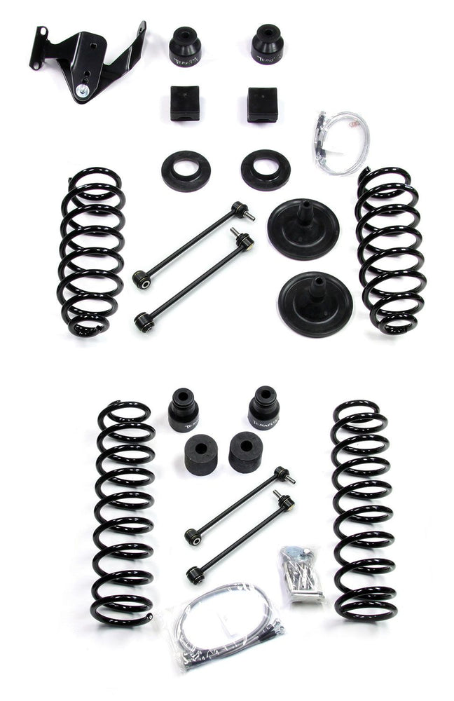 JK 2dr: TeraFlex 4" Coil Spring Base Lift Kit – No Shocks – 1151421