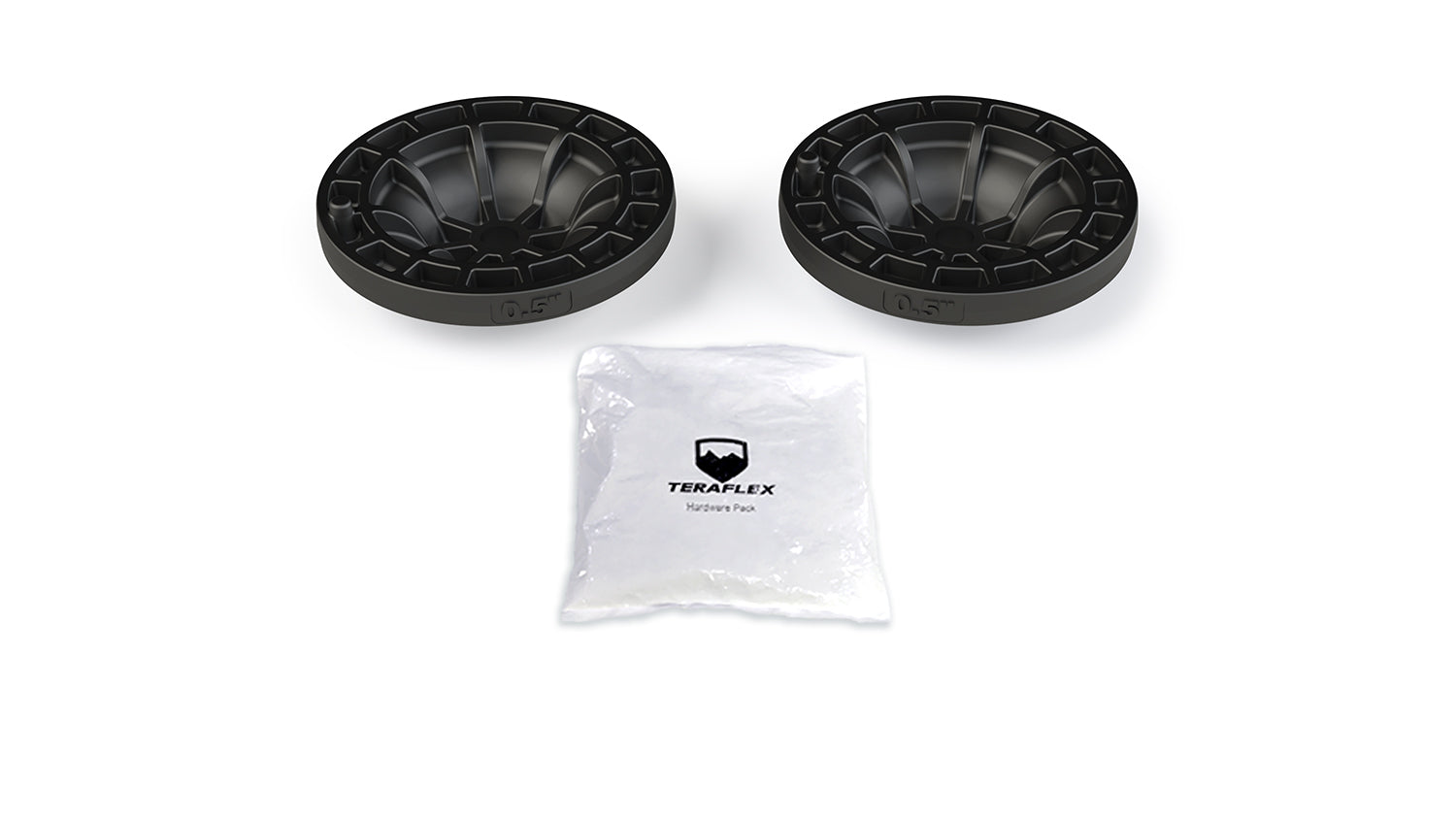 JL: 0.5” Coil Spring Spacer Load Level Kit w/ Hardware Pack – Rear