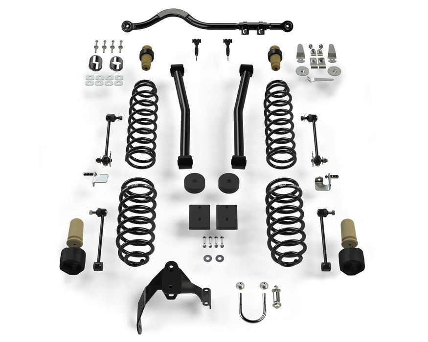 JK 2dr: TeraFlex 2.5" Sport ST2 Suspension System – No Shocks – 1212000