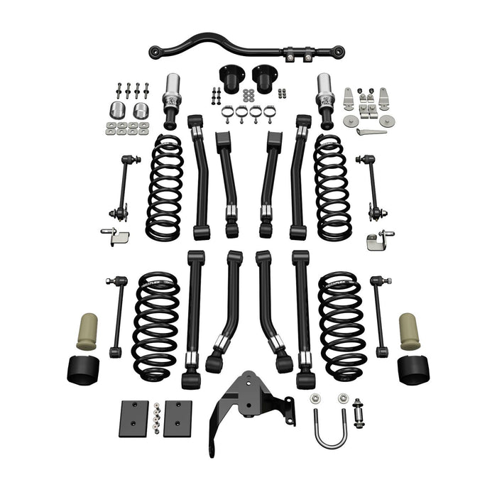 JK 2dr: TeraFlex 3" Alpine CT3 Short Arm Suspension System – No Shocks – 1223000