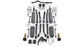JK 2dr: TeraFlex 3" Alpine RT3 Short Arm Suspension System – No Shocks – 1233000