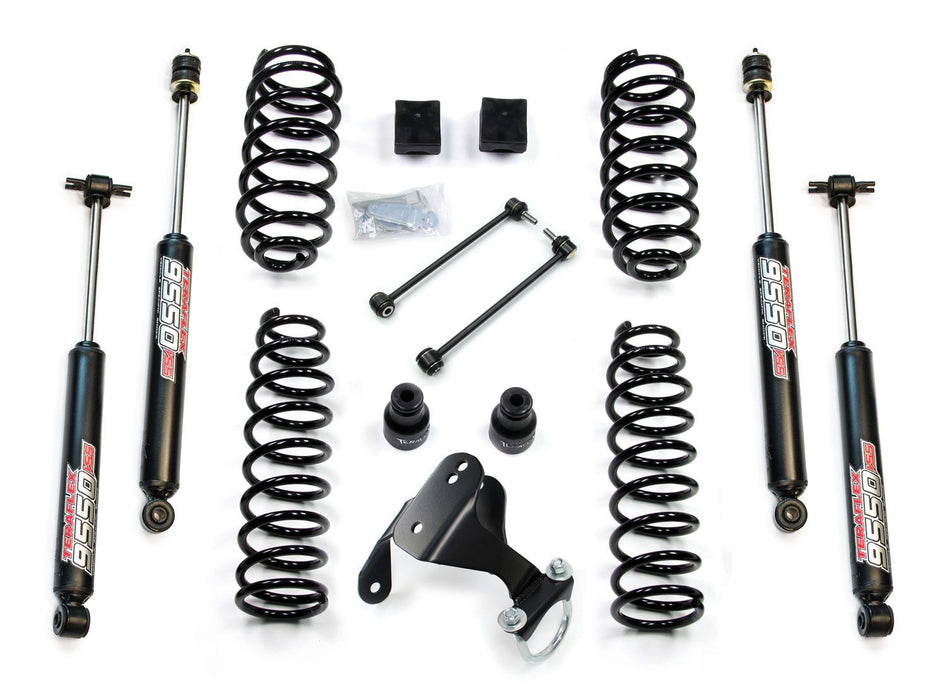 JK 2dr: TeraFlex 2.5" Coil Spring Base Lift Kit & 9550 VSS Twin-Tube – 1251002