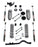 JK 4dr: TeraFlex 3" Coil Spring Base Lift Kit With Front Track Bar & 9550 VSS Twin-Tube – 1251220