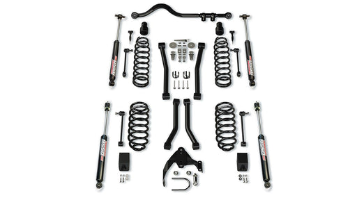 JK 2dr: TeraFlex 3" Suspension System With 4 Sport Control Arms & 9550 VSS Twin-Tube – 1256223
