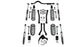 JK 2dr: TeraFlex 3" Suspension System With 4 Sport Control Arms & 9550 VSS Twin-Tube – 1256223