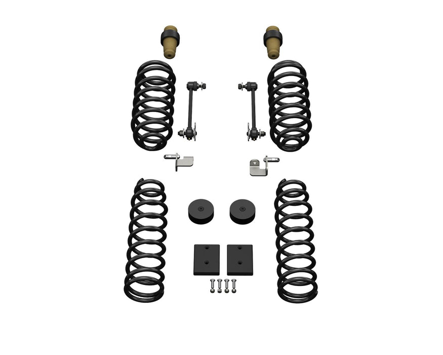 JK 2dr: TeraFlex 1.5" Sport ST1 Spring Lift System – No Shocks – 1211000