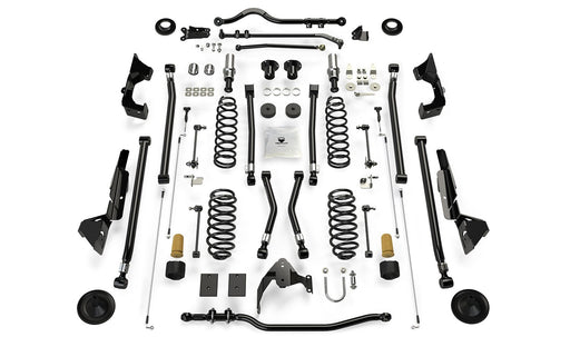 JK 4dr: TeraFlex 6" Alpine CT6 Long Arm Suspension System – No Shocks – 1326000