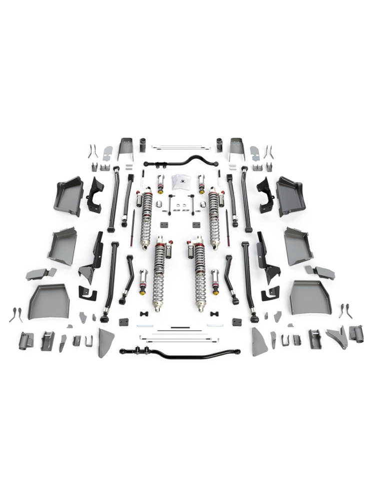 JK 4dr: TeraFlex Alpine RT Coilover Suspension System – Complete Kit – 1335000