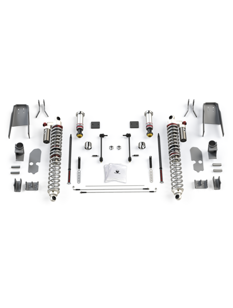 JK 4dr: TeraFlex Alpine RT Coilover Suspension System – Front Kit – 1335200