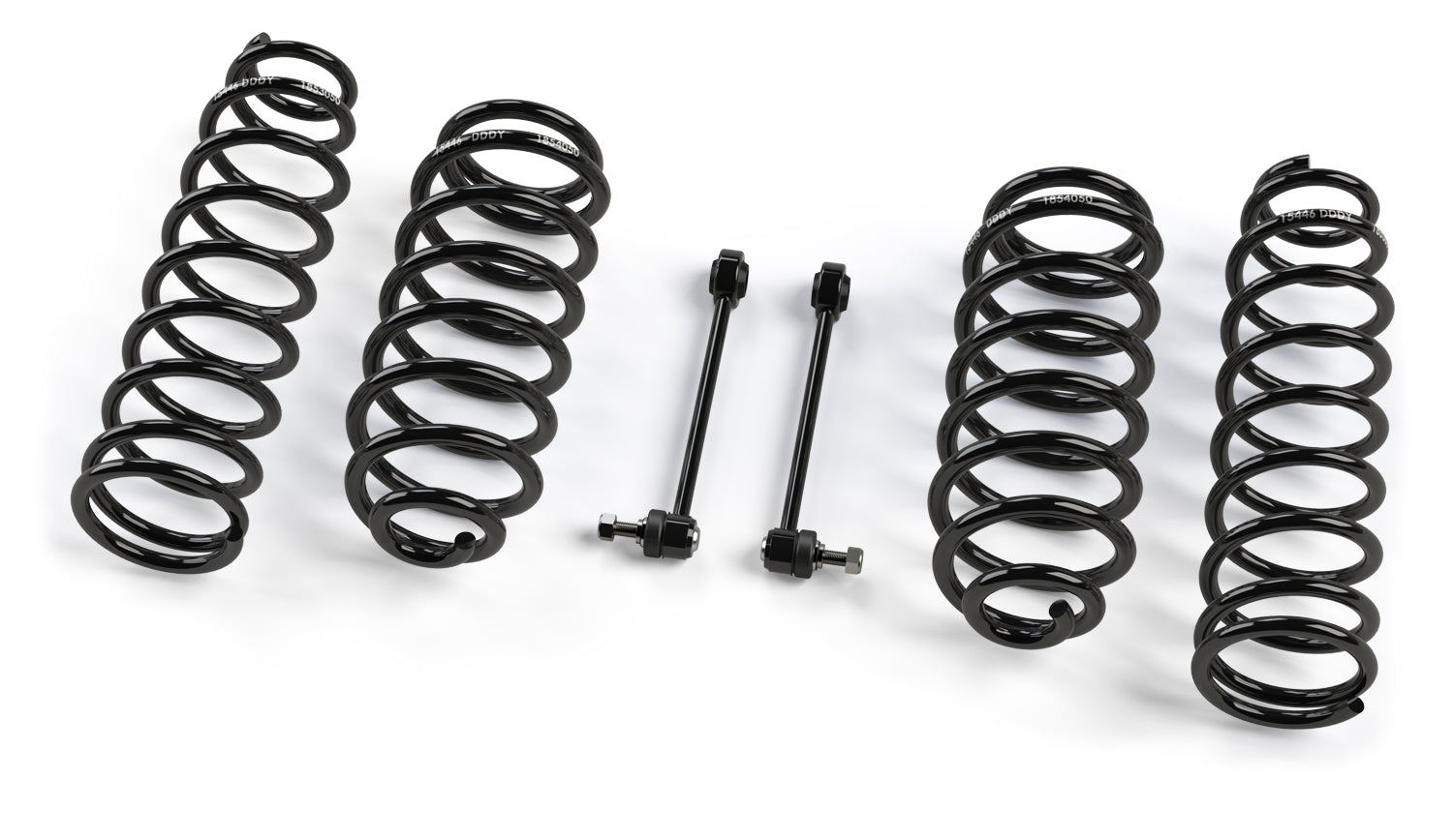 JK 4dr: 1.5” Coil Spring Lift Kit – No Shocks