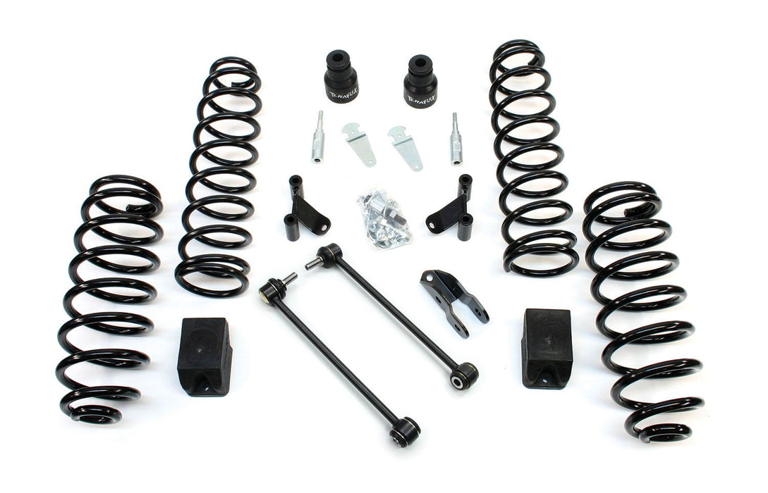 JK 4dr: TeraFlex 2.5" Coil Spring Base Lift Kit & Shock Extensions – 1352000