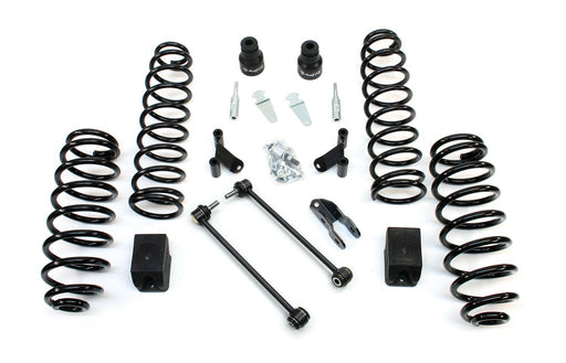 JK 4dr: TeraFlex 2.5" Coil Spring Base Lift Kit & Shock Extensions – 1352000