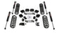 JL 4dr: TeraFlex 3.5" Coil Spring Base Lift Kit & 9550 VSS Twin-Tube Shocks – 1356050