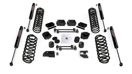 JL 2dr: TeraFlex 3.5" Coil Spring Base Lift Kit & 9550 VSS Twin-Tube Shocks – 1356052
