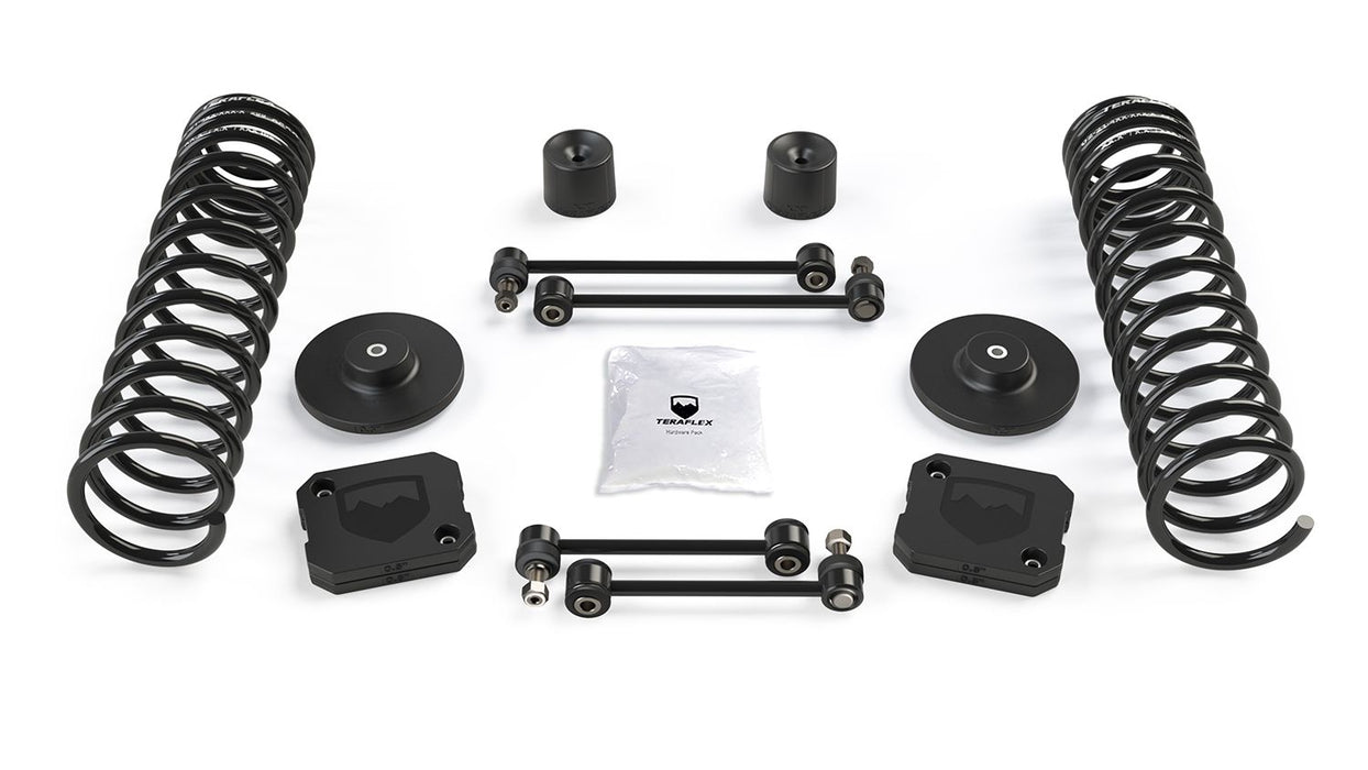 JT: TeraFlex 2.5" Coil Spring & Spacer Base Lift Kit – No Shocks (3.0L Diesel) – 1364020
