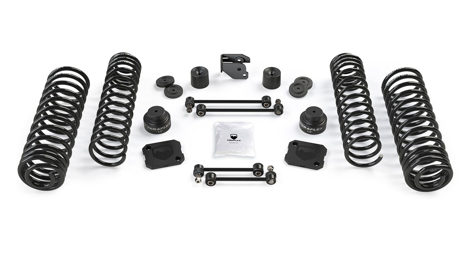 JT: TeraFlex 3.5" Coil Spring Base Lift Kit – No Shocks (3.0L Diesel) – 1365020