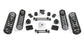 JT: 3.5" Coil Spring Base Lift Kit – No Shocks