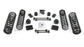 JT: TeraFlex 3.5" Coil Spring Base Lift Kit – No Shocks (3.0L Diesel) – 1365020
