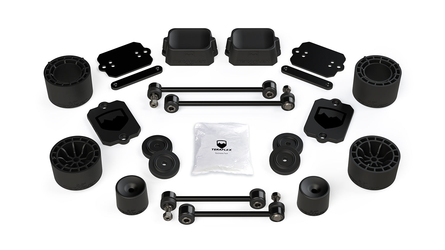 JL 4dr Sport/Sahara: 2.5” Performance Spacer Lift Kit – No Shocks or Exts