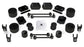 JL 4dr Sport/Sahara: TeraFlex 2.5" Performance Spacer Lift Kit & Shock Extensions – 1365205