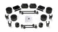 JL 4dr Rubicon: TeraFlex 2.5" Performance Spacer Lift Kit & Shock Extensions – 1365215