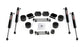 JL 4dr Rubicon: TeraFlex 2.5" Performance Spacer Lift Kit & 9550 VSS Shocks – 1365260