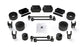 JL 2dr Rubicon: TeraFlex 2.5" Performance Spacer Lift Kit & Shock Extensions – 1365315