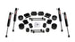 JL 2dr Sport/Sahara: TeraFlex 2.5" Performance Spacer Lift Kit & 9550 VSS Twin-Tube – 1365350