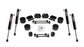 JL 2dr Rubicon: TeraFlex 2.5" Performance Spacer Lift Kit & 9550 VSS Twin-Tube Shocks – 1365360