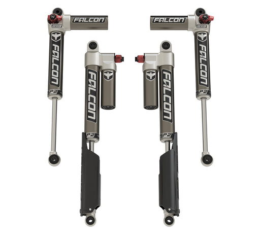JT: Falcon SP2 3.3 Fast Adjust Piggyback Shock Kit (0–1.5” Lift)