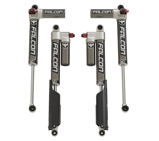 JT: Falcon SP2 3.3 Fast Adjust Piggyback Shock Kit (2–3” Lift)