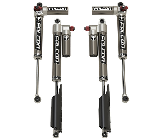 JT: Falcon SP2 3.3 Fast Adjust Piggyback Shock Kit (3.5–4.5” Lift Long-Travel)