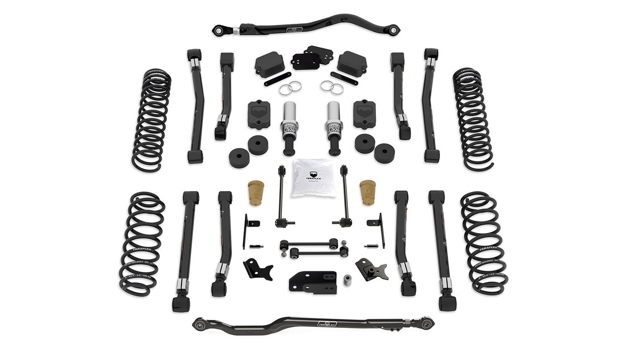 JL 4dr: TeraFlex 2.5" Alpine RT2 Short Arm Suspension System – No Shocks