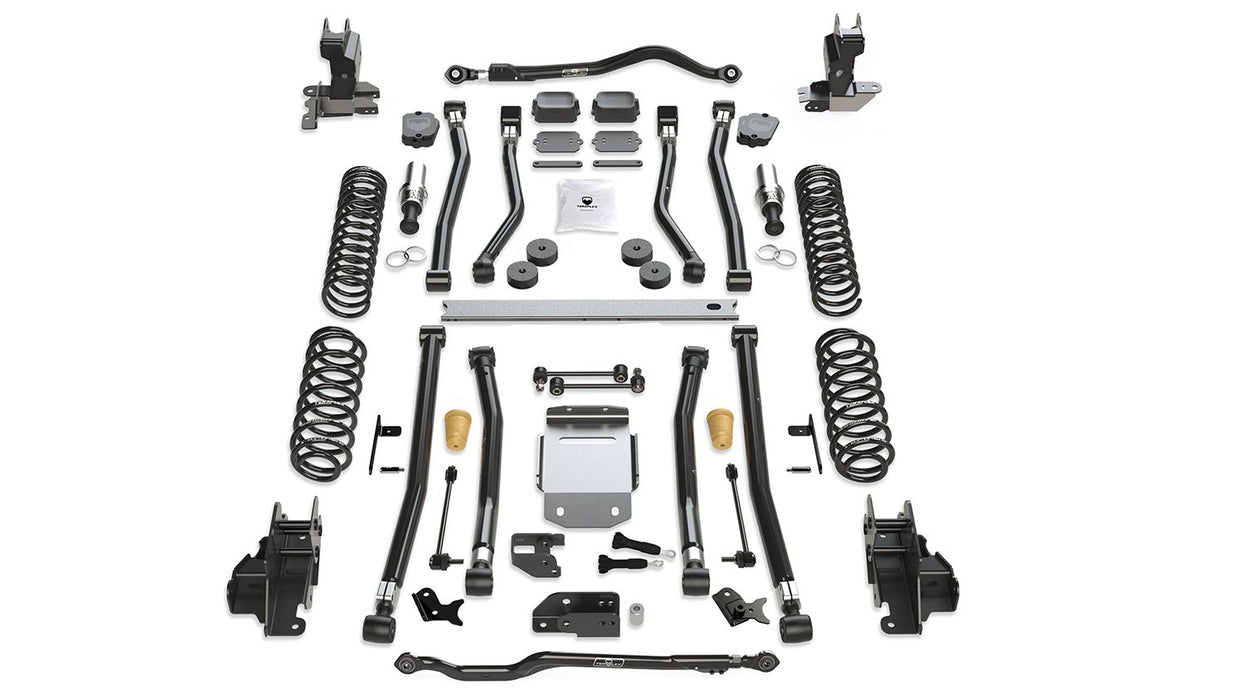 JL 2dr: TeraFlex 3.5" Alpine RT3 Long Arm Suspension System – No Shocks – 1533100