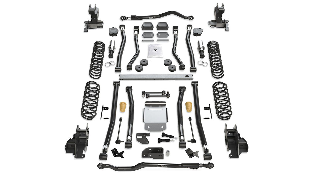 JL 4dr: TeraFlex 3.5" Alpine RT3 Long Arm Suspension System – No Shocks