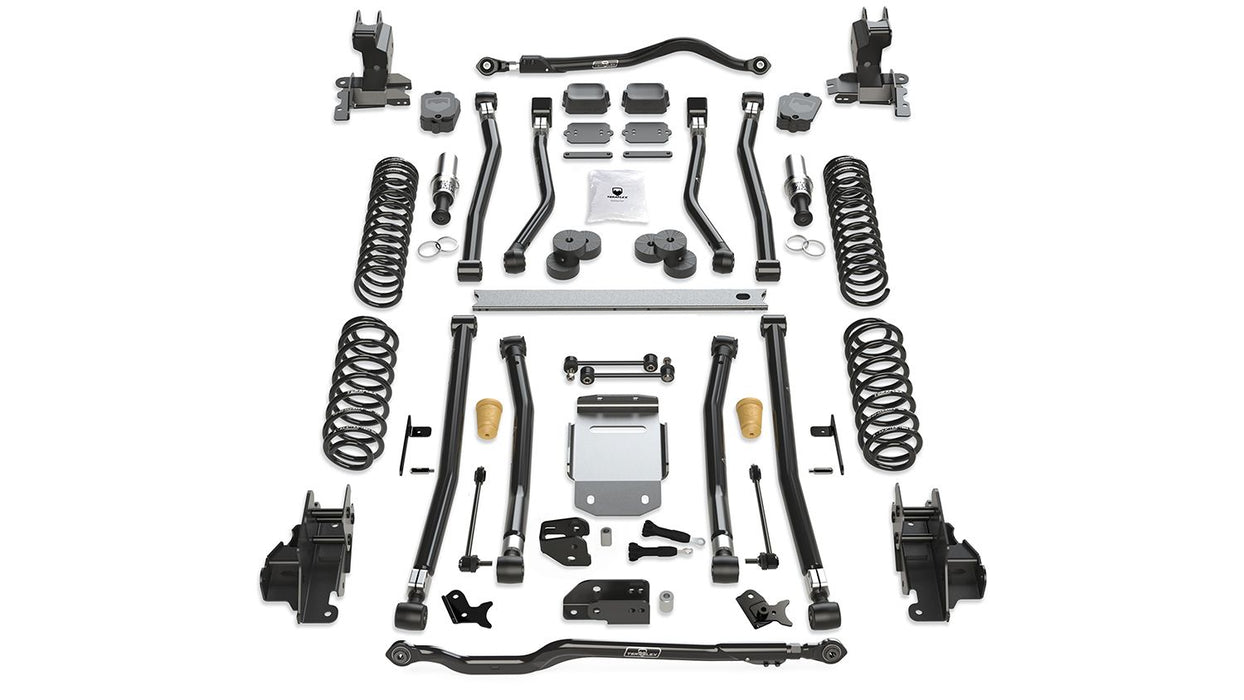 JL 4dr: TeraFlex 4.5" Alpine RT4 Long Arm Suspension System – No Shocks