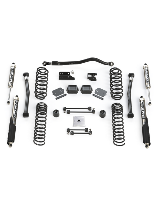 TeraFlex 1542000 2.5" Trail Select Adventure Kit with Falcon 2.1 Shocks, Jeep Wrangler JL