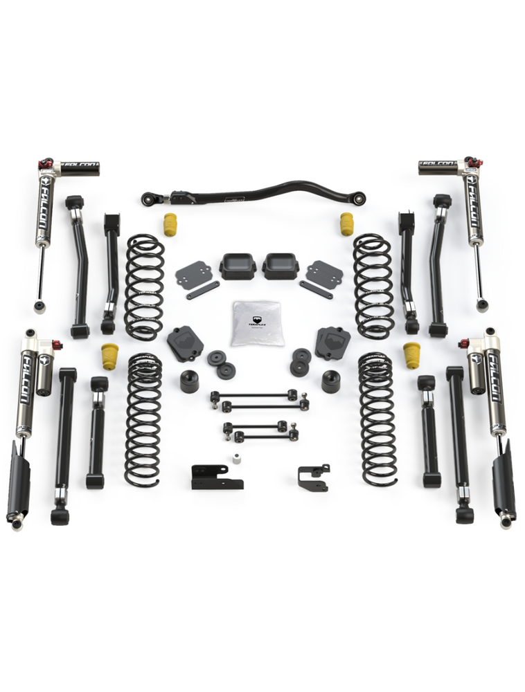 TeraFlex 1543000 3.5" Trail Select Performance Kit with Falcon 3.3 Shocks, Jeep Wrangler JL